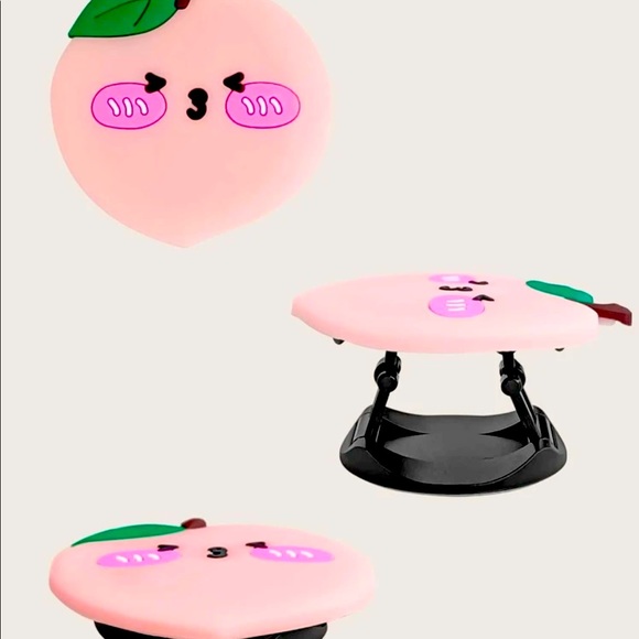 Cute Peach Phone holder pop socket 🍑 - Picture 3 of 4